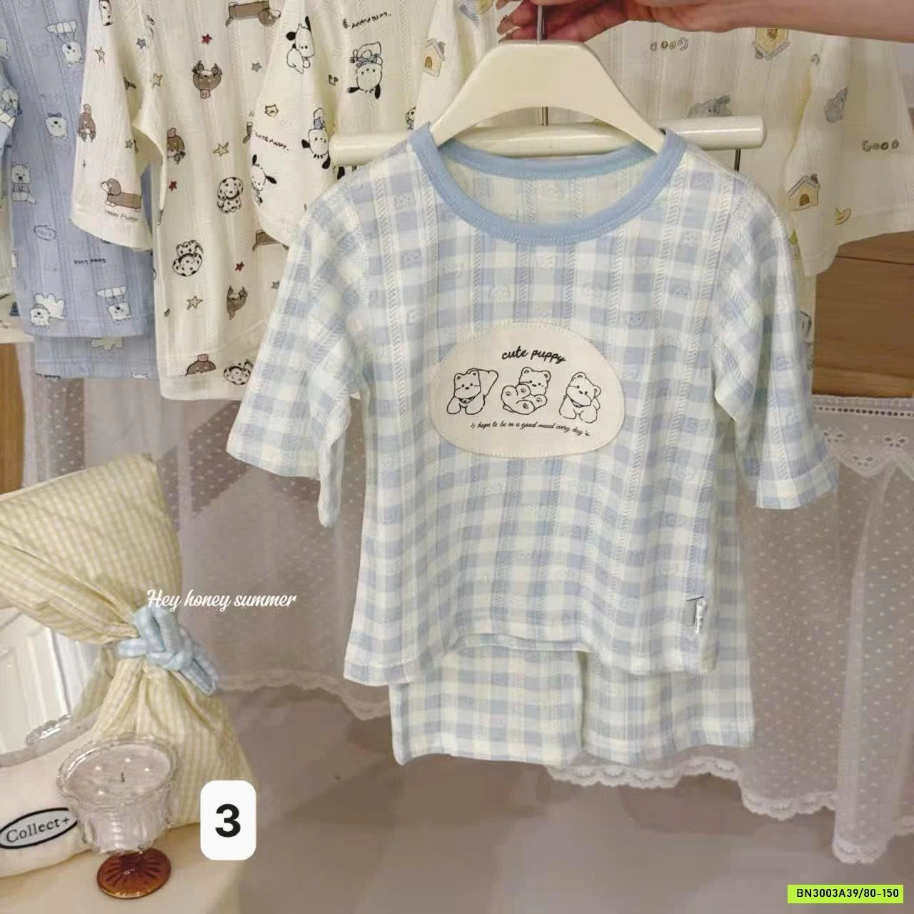 BỘ LỬNG COTTON THÔNG HƠI HONEY