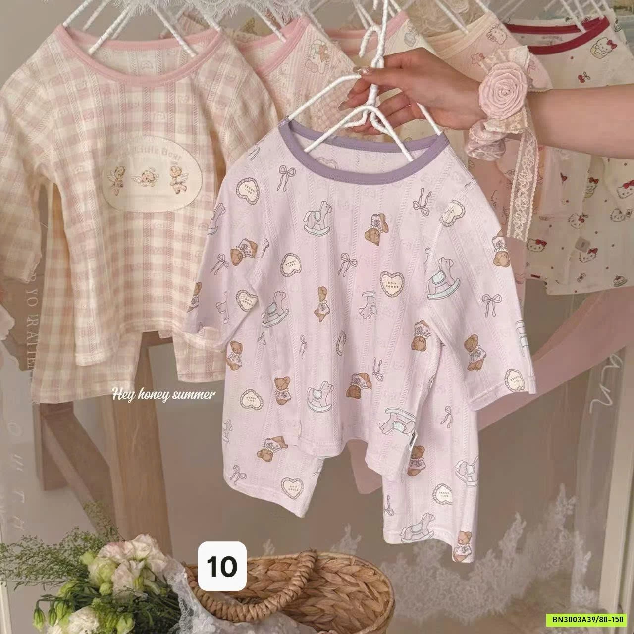 BỘ LỬNG COTTON THÔNG HƠI HONEY