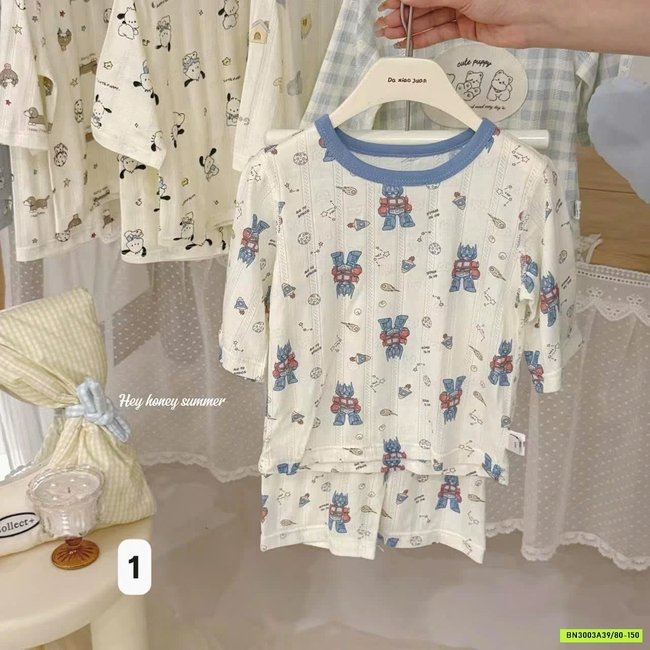 BỘ LỬNG COTTON THÔNG HƠI HONEY