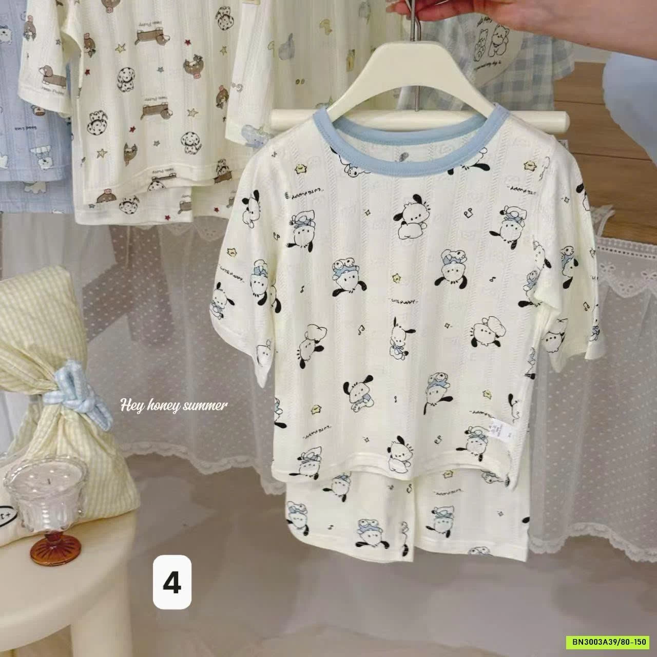 BỘ LỬNG COTTON THÔNG HƠI HONEY