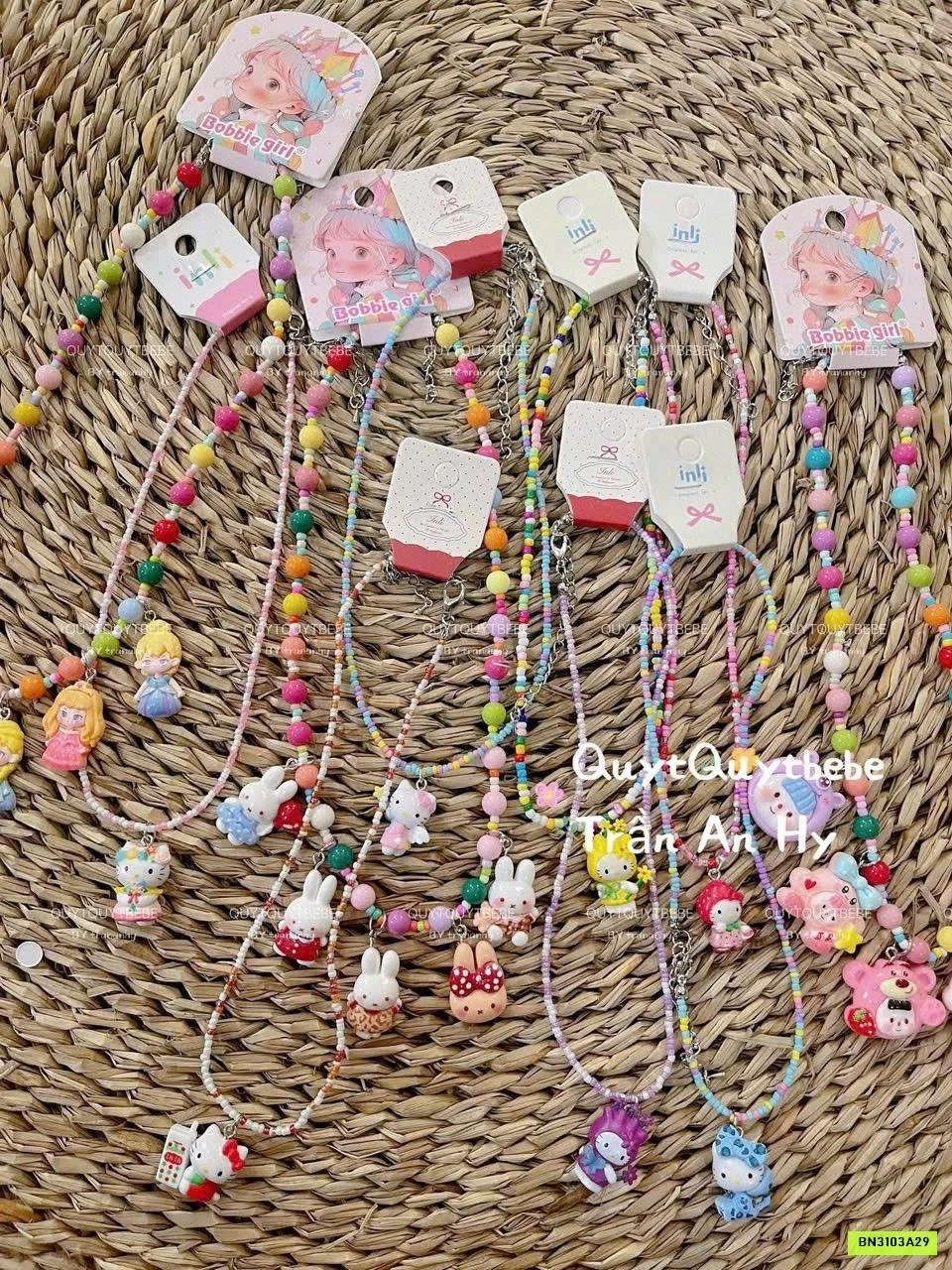 VÒNG CỔ HOẠT HÌNH KUTE CHO BÉ