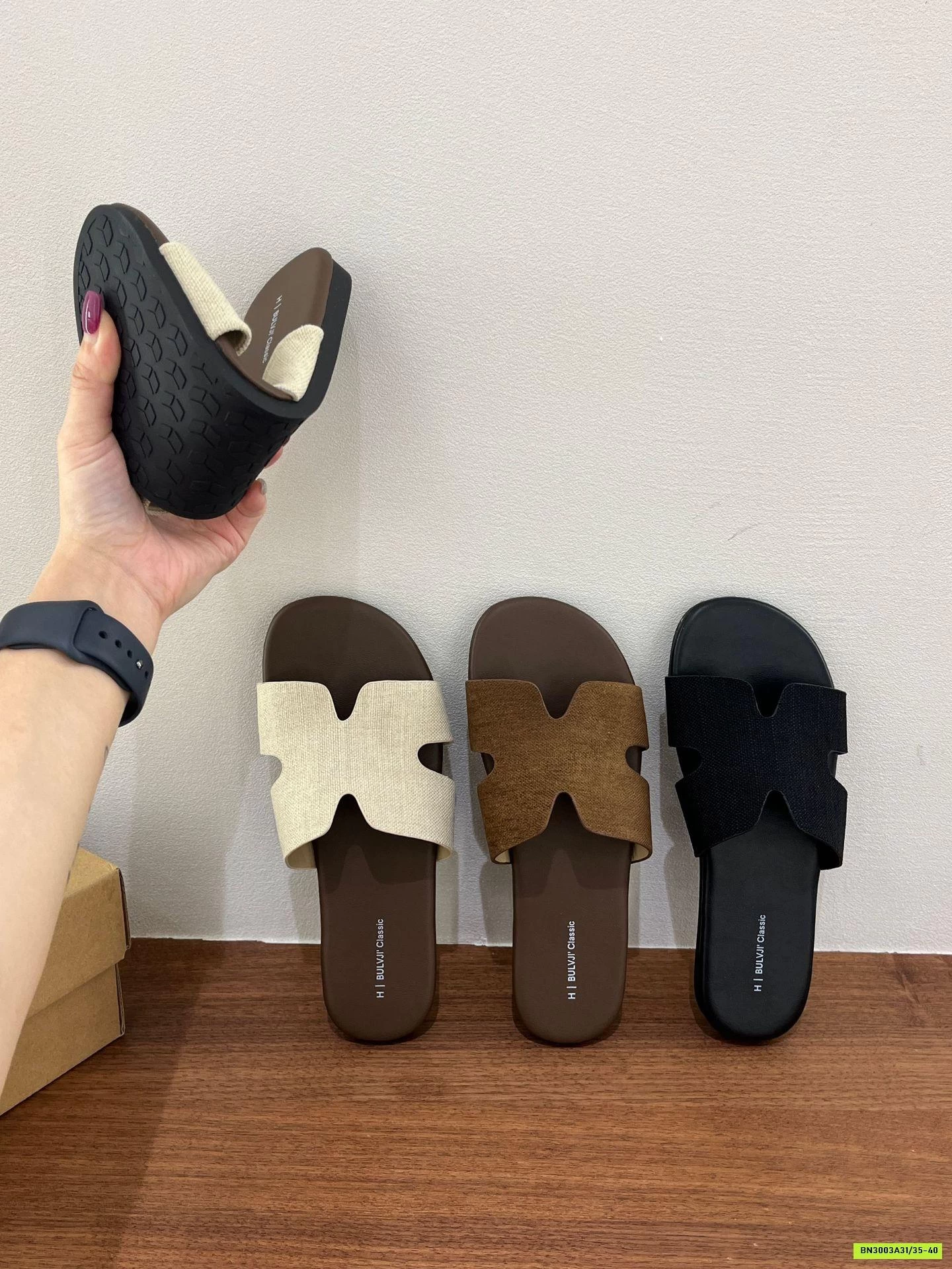 DÉP LÊ QUAI CHỮ H ĐẾ BỆT