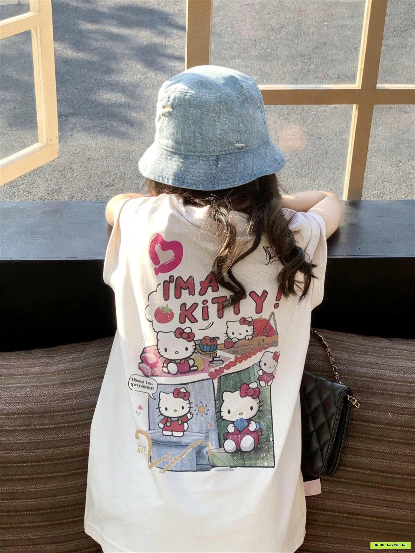 VÁY SUÔNG HỌA TIẾT DỄ THƯƠNG BG