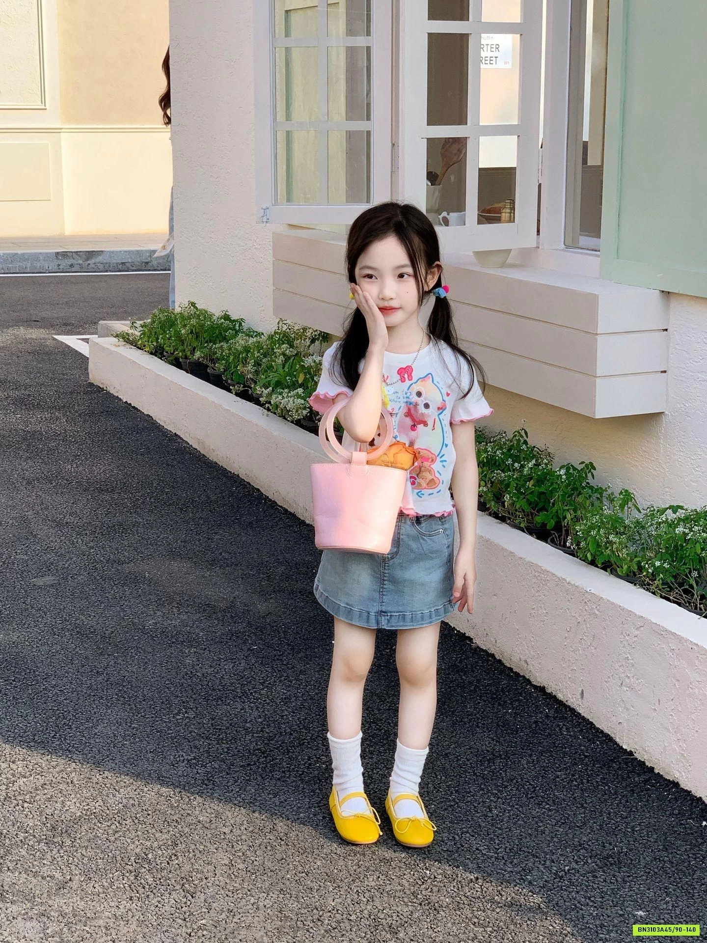 ÁO MÈO MIX CV JEANS