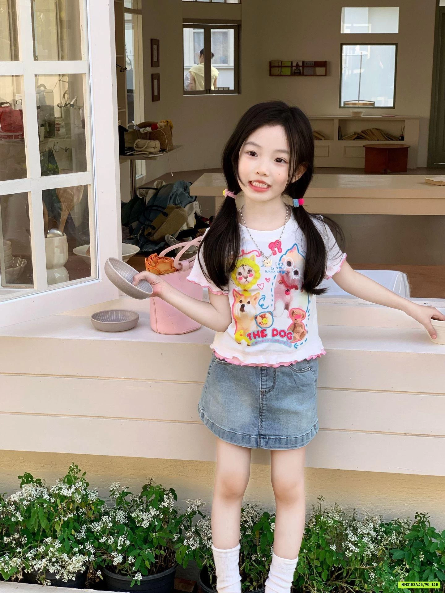 ÁO MÈO MIX CV JEANS