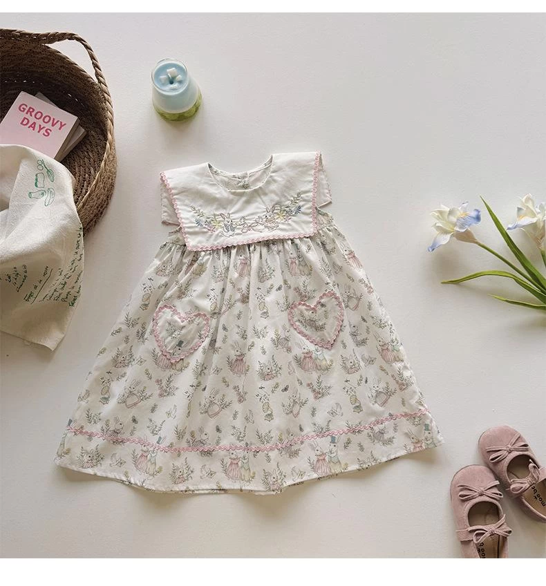 ĐẦM SÁT NÁCH HOA NHÍ THÊU TỈ MỈ DUDU