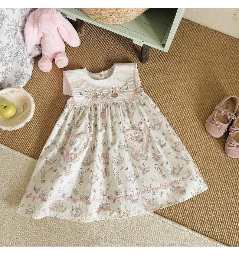 ĐẦM SÁT NÁCH HOA NHÍ THÊU TỈ MỈ DUDU