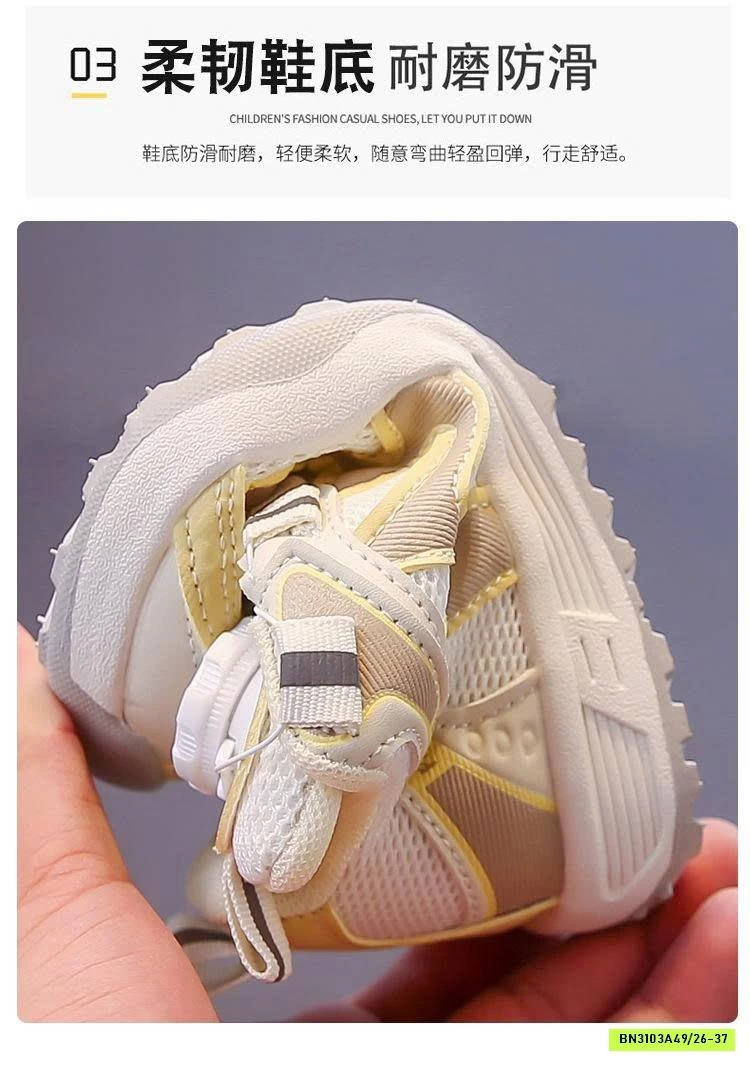 GIÀY THỂ THAO THÔNG HƠI KHÓA XOAY