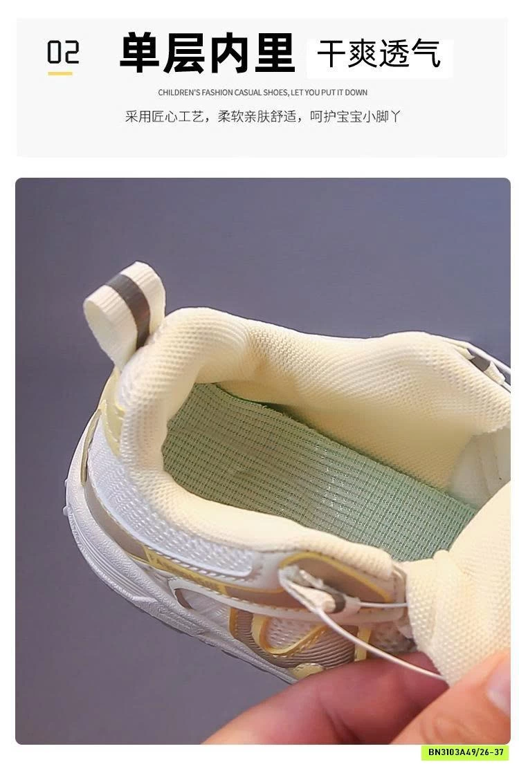 GIÀY THỂ THAO THÔNG HƠI KHÓA XOAY