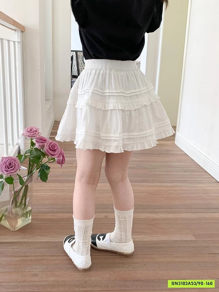 CHÂN VÁY TRẮNG J014 AMBB