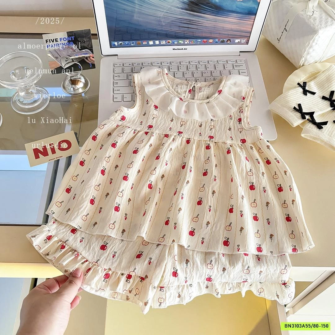 BỘ LANH SÁT NÁCH BABYDOLL CHO BÉ