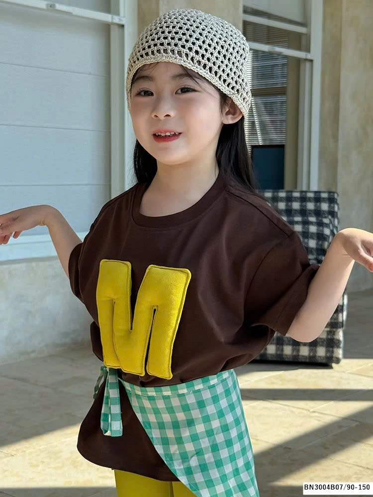 ÁO THUN CHỮ CÁI 3D