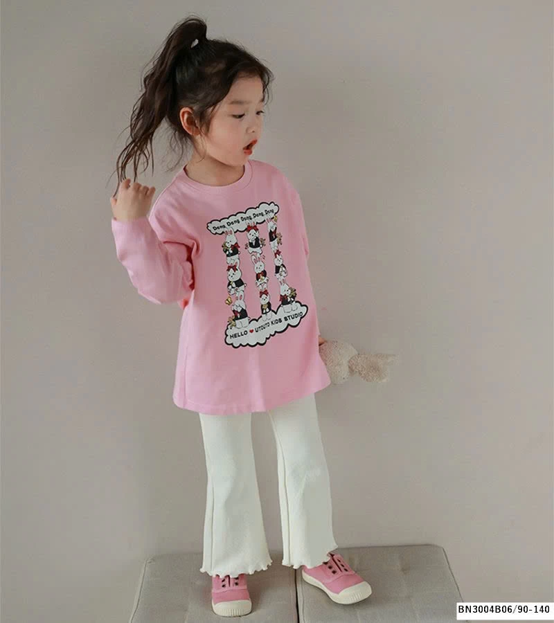 QUẦN COTTON ỐNG LOE