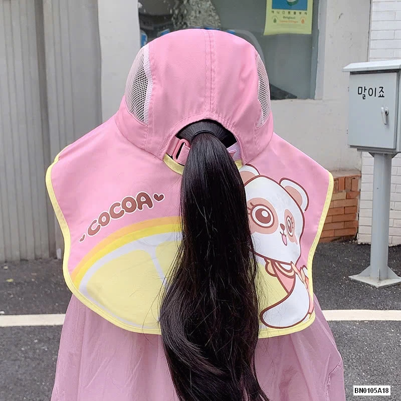 MŨ BÈO TÁN RỘNG KÈM QUẠT