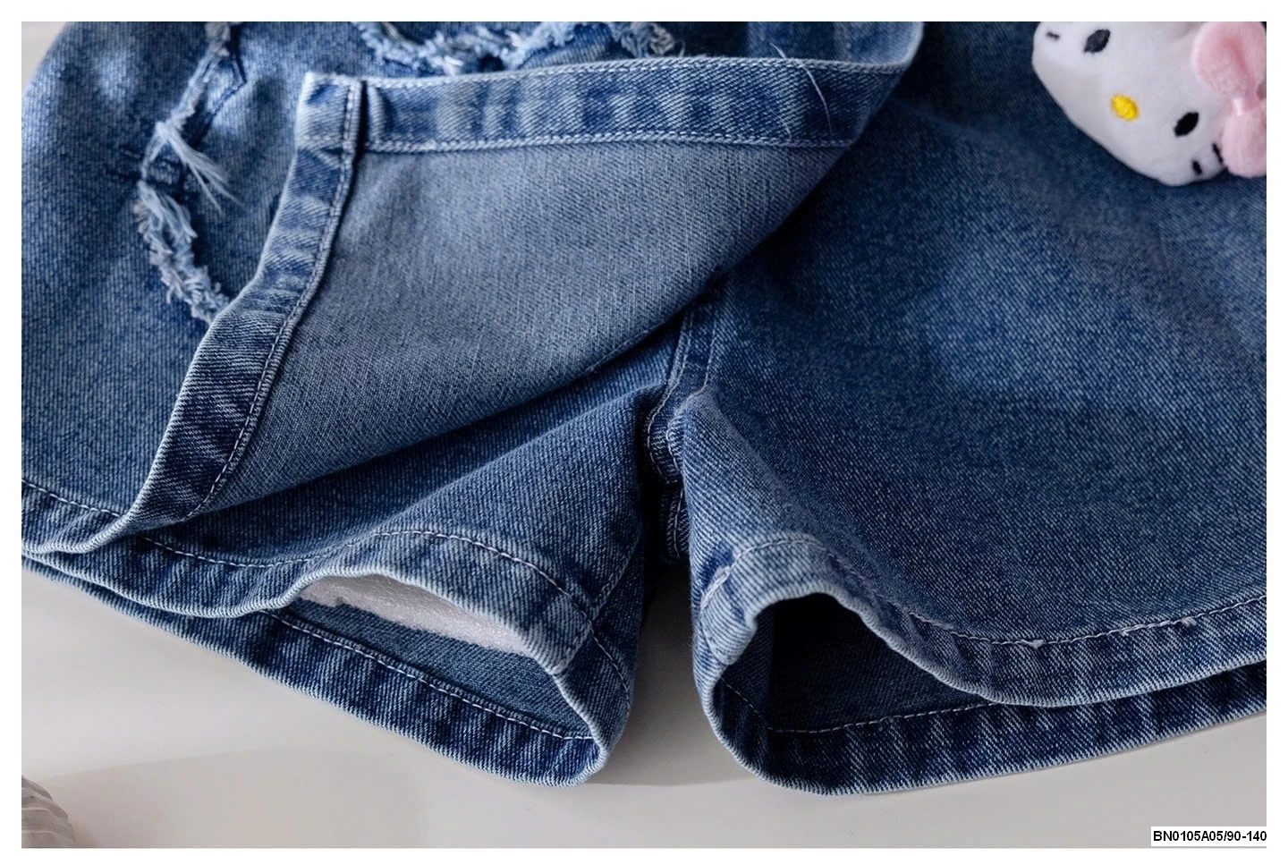 SHORT JEANS GIẢ VÁY KITTY