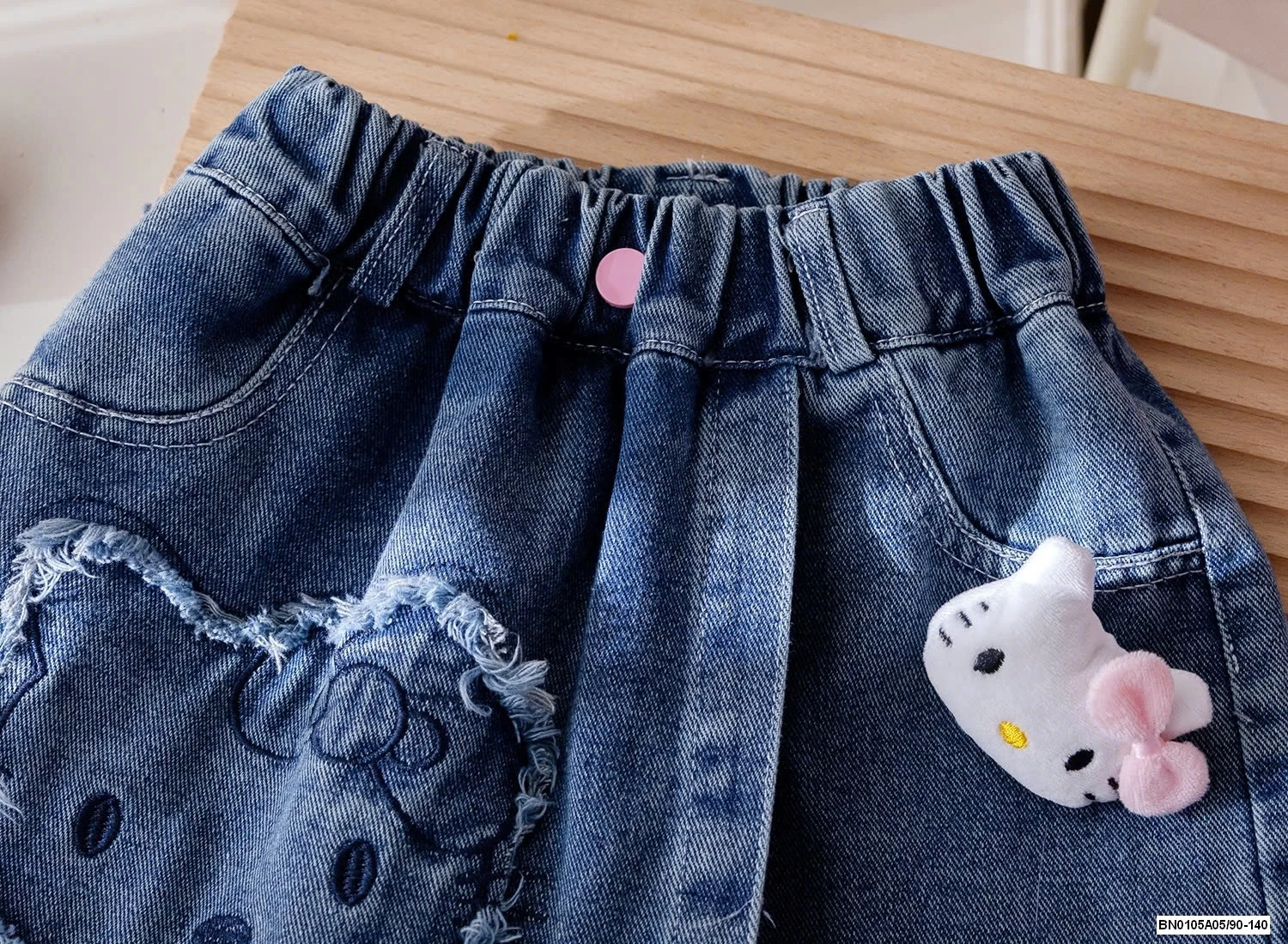 SHORT JEANS GIẢ VÁY KITTY