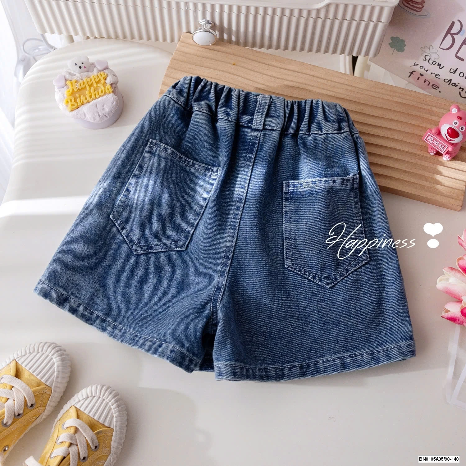 SHORT JEANS GIẢ VÁY KITTY