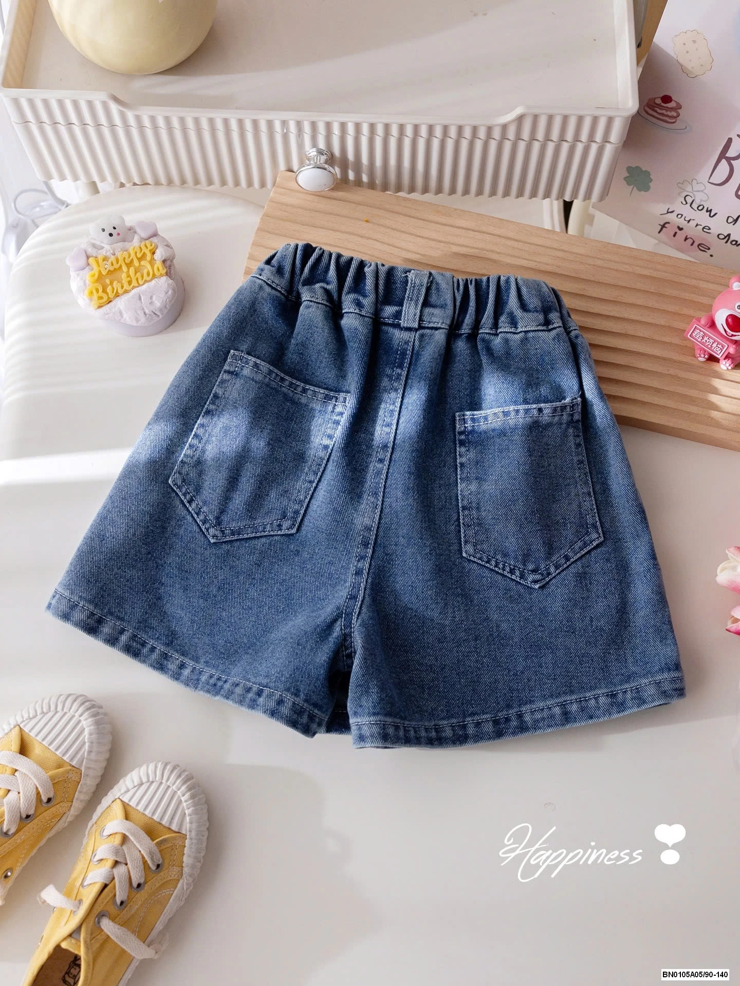 SHORT JEANS GIẢ VÁY KITTY