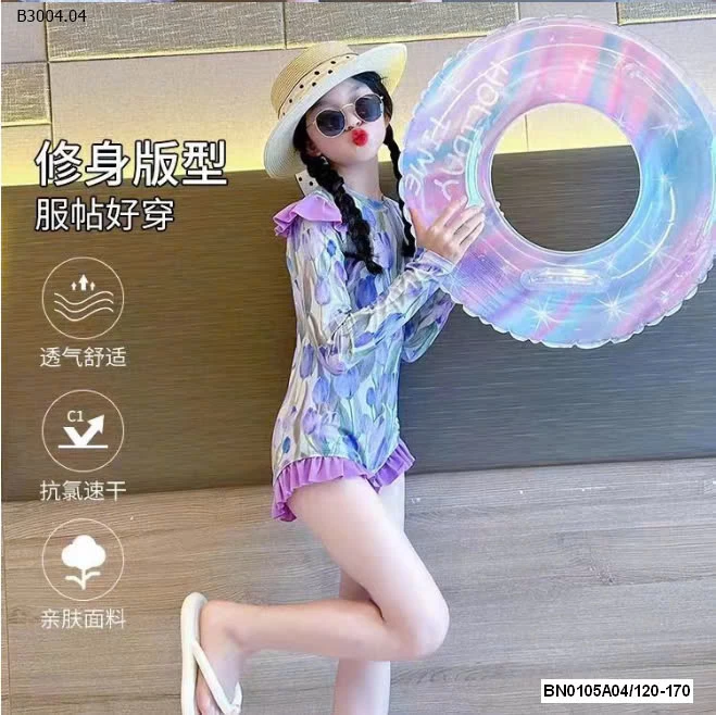 BỘ BƠI LIỀN THÂN DÀI TAY CHO BG