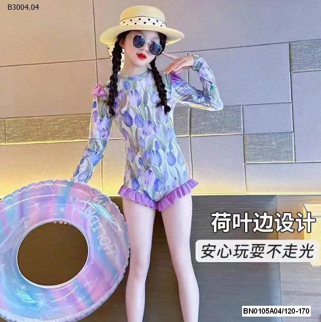 BỘ BƠI LIỀN THÂN DÀI TAY CHO BG