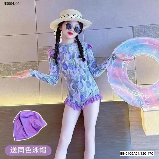 BỘ BƠI LIỀN THÂN DÀI TAY CHO BG