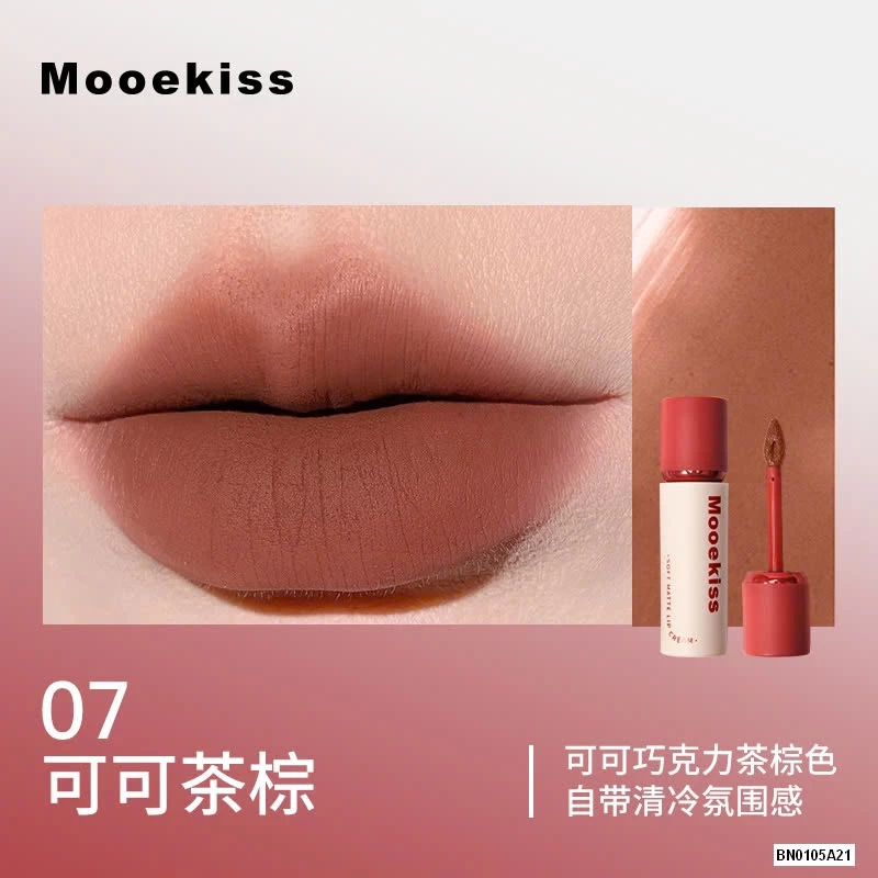 SON KEM LÌ MOOEKISS HỒNG NẮP ĐỎ