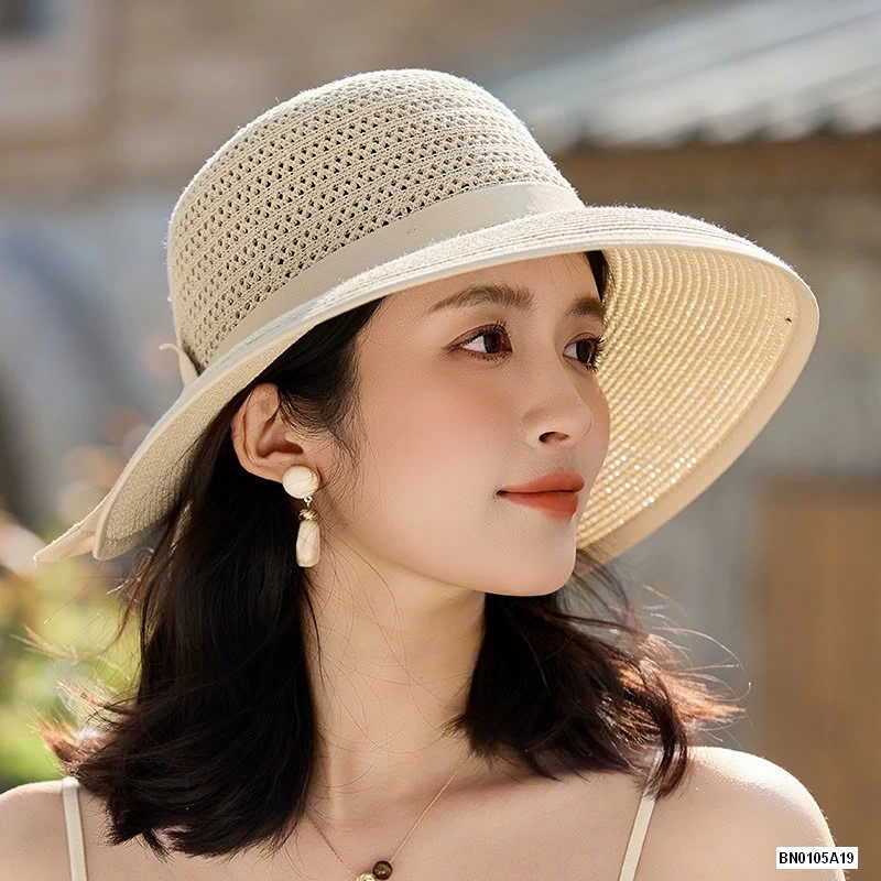 MŨ CHỐNG NẮNG DỆT THANH LỊCH