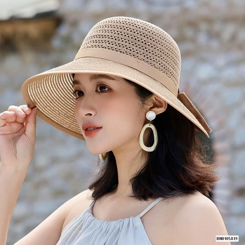 MŨ CHỐNG NẮNG DỆT THANH LỊCH