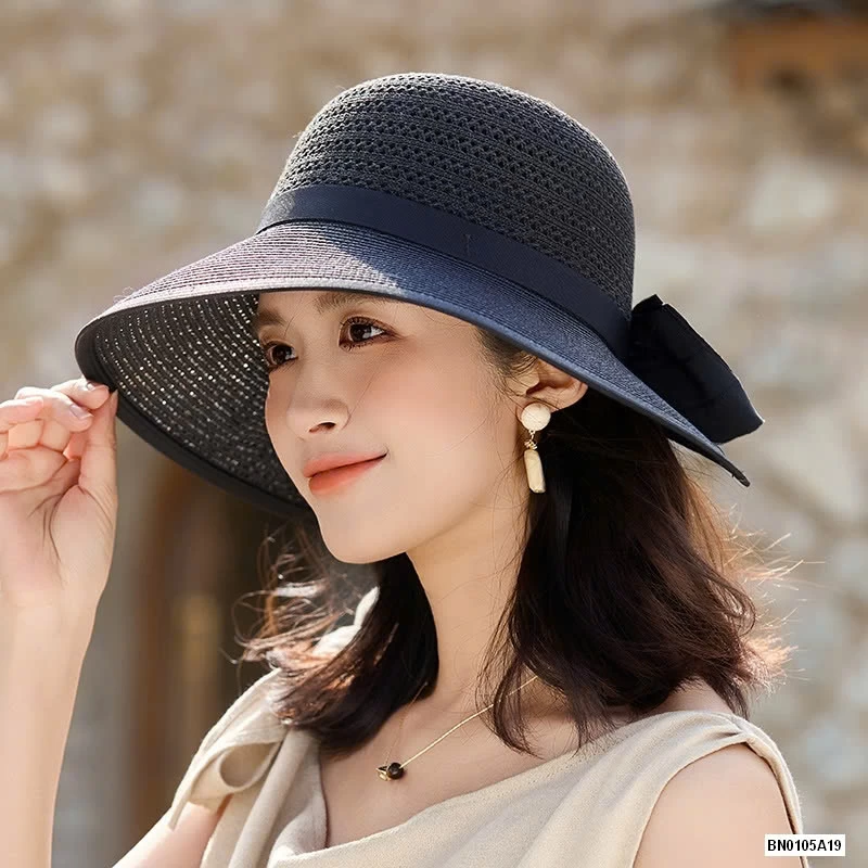 MŨ CHỐNG NẮNG DỆT THANH LỊCH