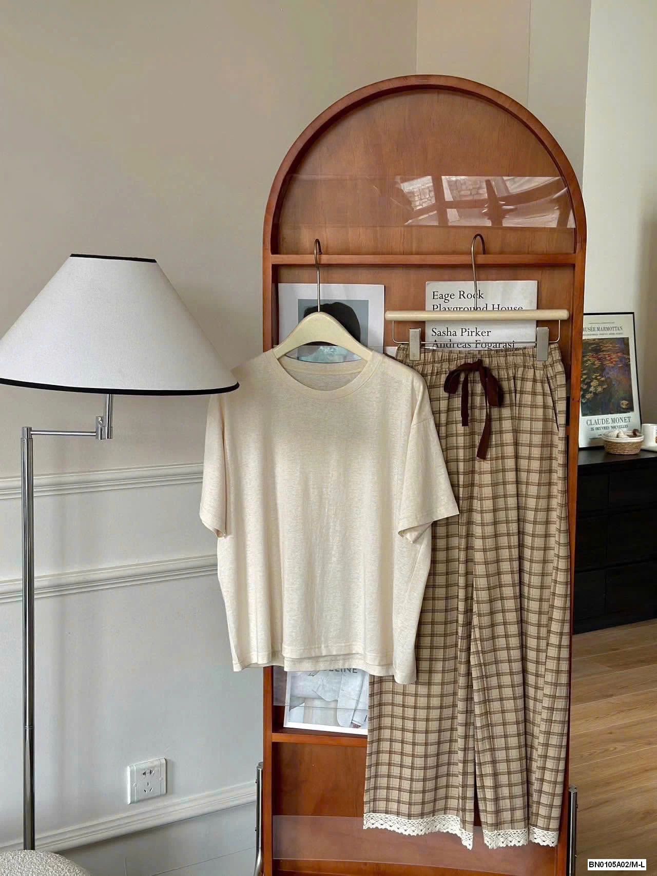 BỘ MẶC NHÀ QUẦN KẺ NỮ