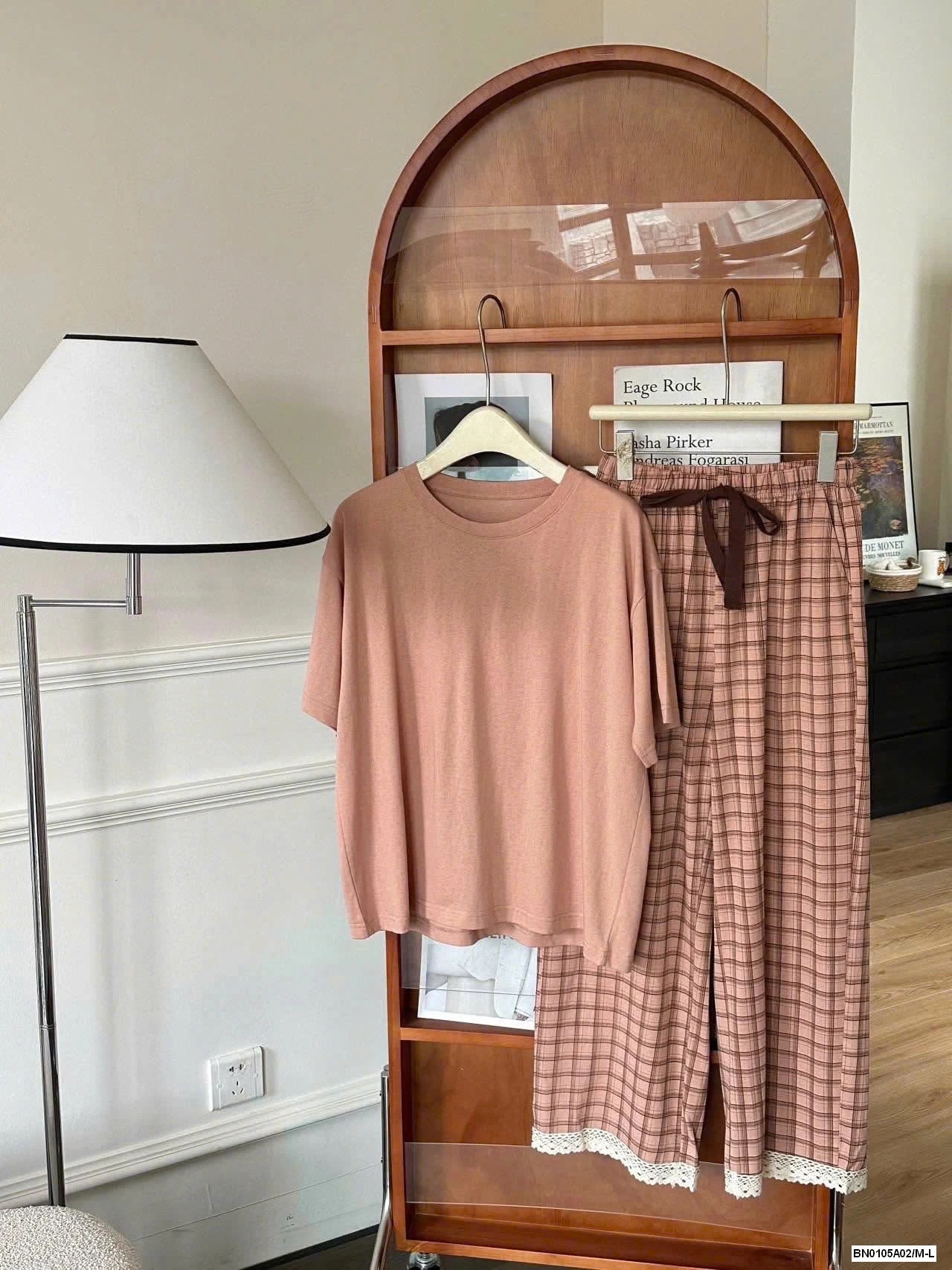 BỘ MẶC NHÀ QUẦN KẺ NỮ