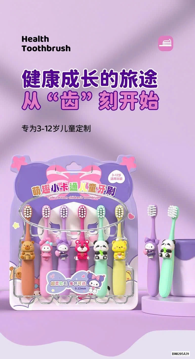 BỘ 6 BÀN CHẢI ĐÁNH RĂNG THÚ CƯNG