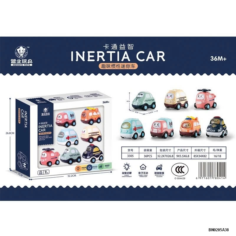 BỘ 7 XE OTO MINI CHO BÉ