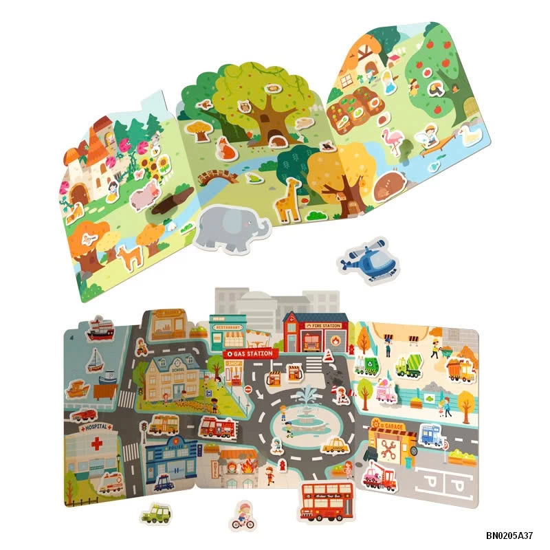 BỘ BÓC DÁN 38 CHI TIẾT CHO BÉ