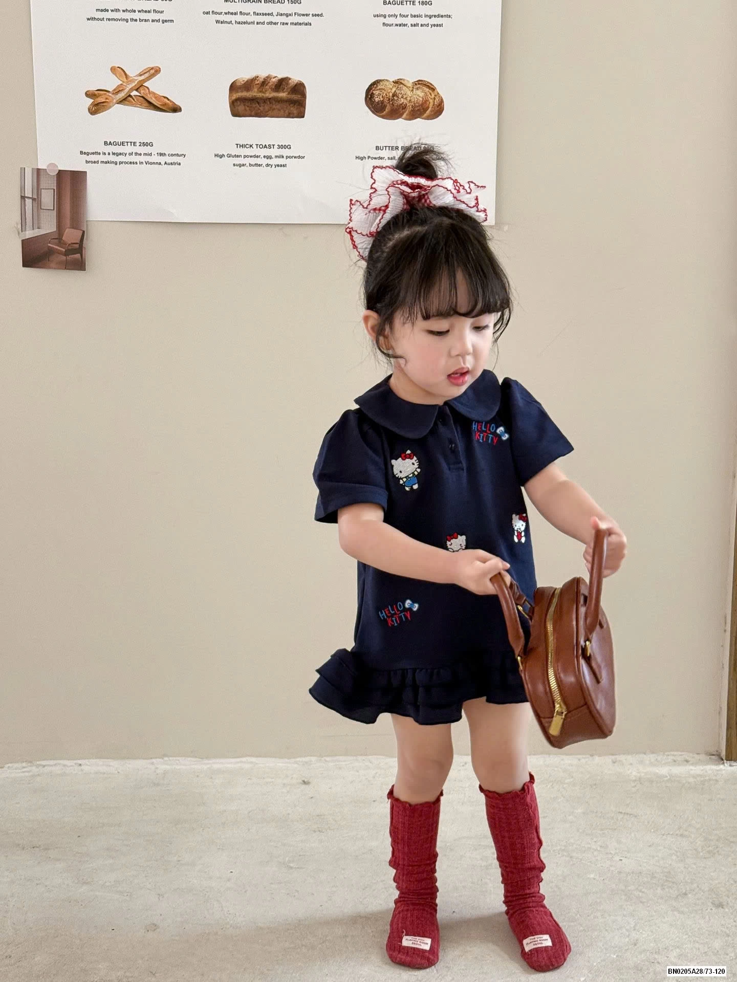 ĐẦM ĐUÔI CÁ THÊU KITTY CỔ SEN