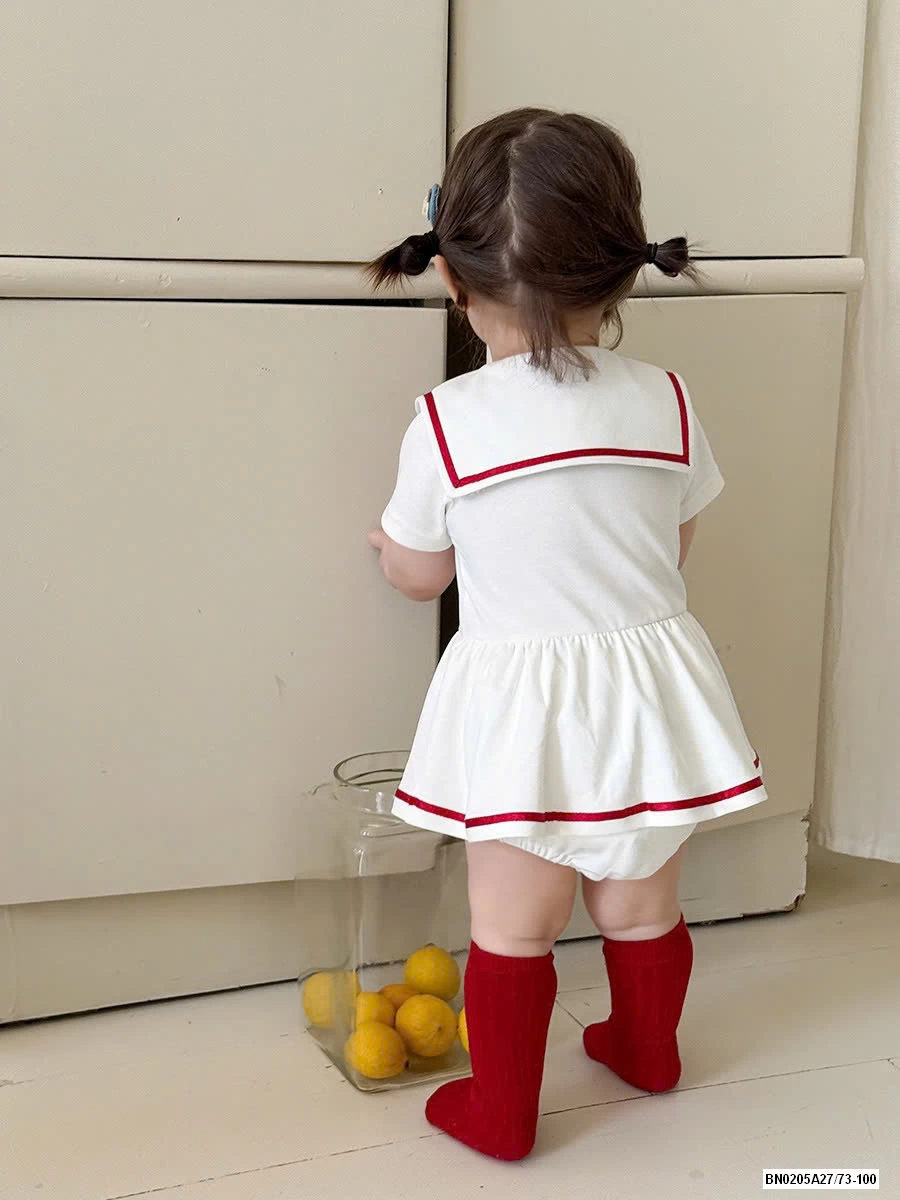 VÁY KITTY ĐUÔI CÁ CỔ SEN