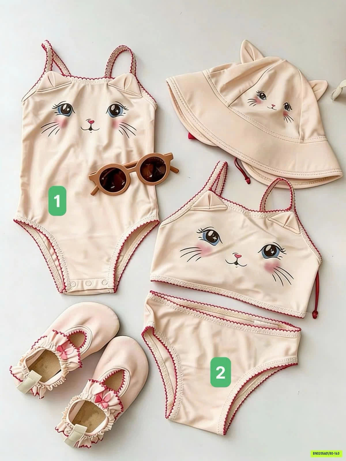 ĐỒ BƠI MÈO CUTE CHO BÉ