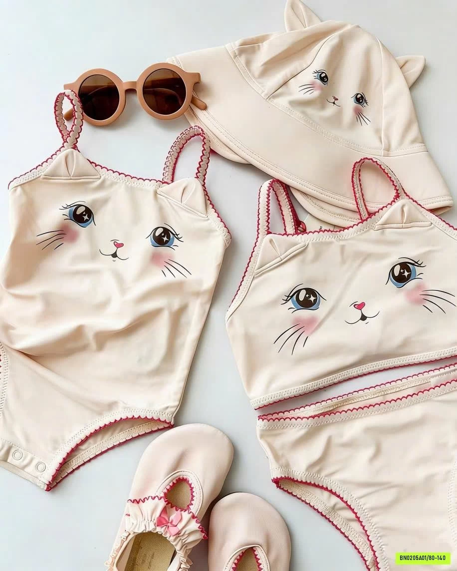 ĐỒ BƠI MÈO CUTE CHO BÉ