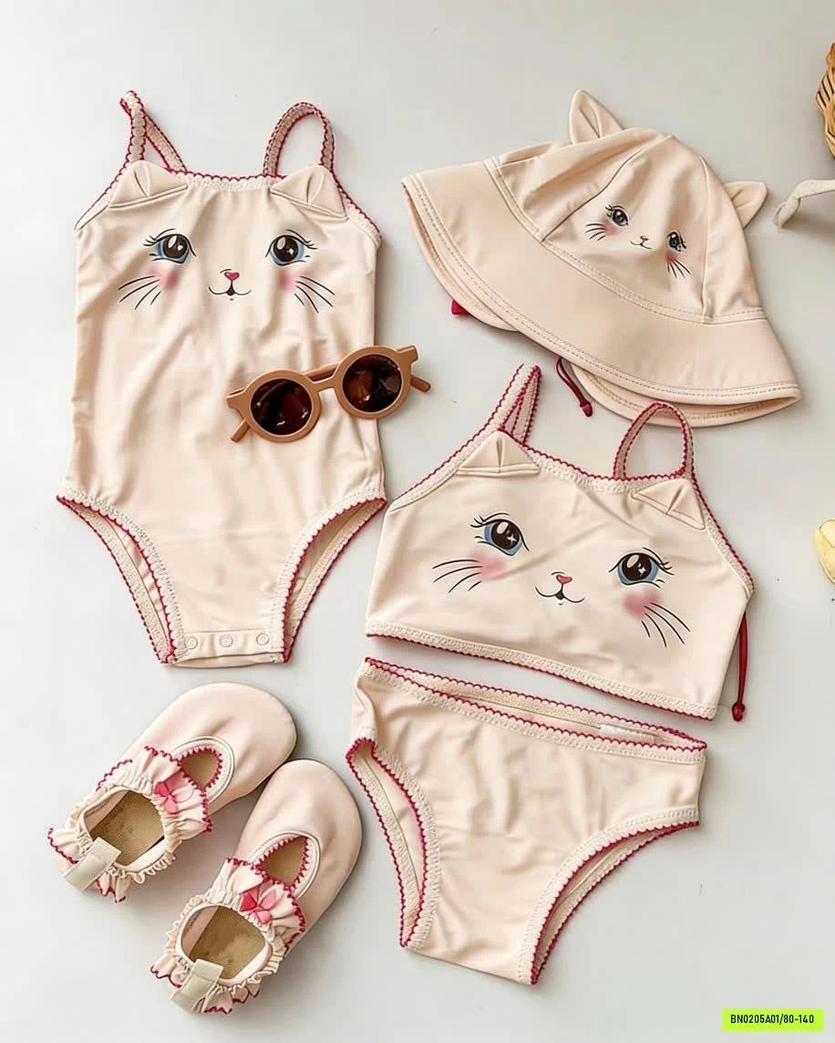 ĐỒ BƠI MÈO CUTE CHO BÉ