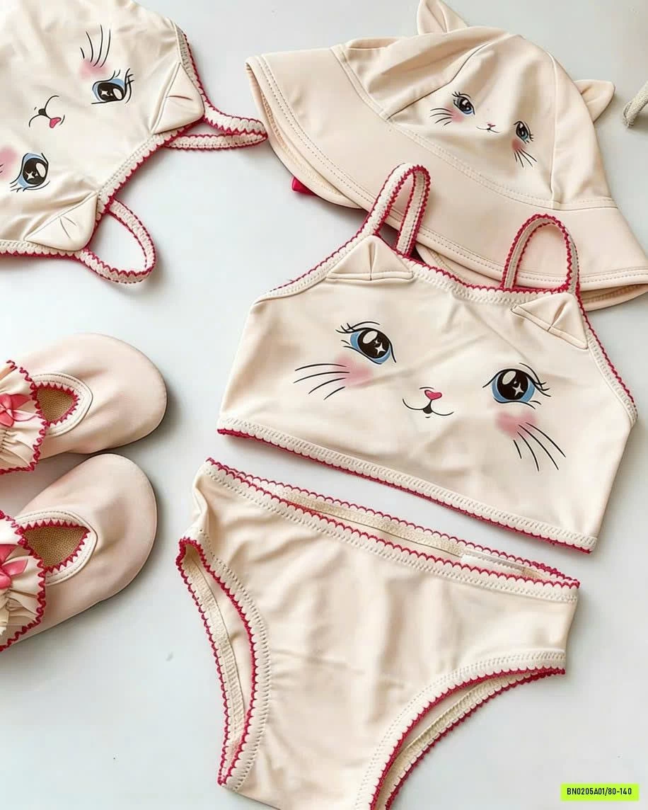 ĐỒ BƠI MÈO CUTE CHO BÉ