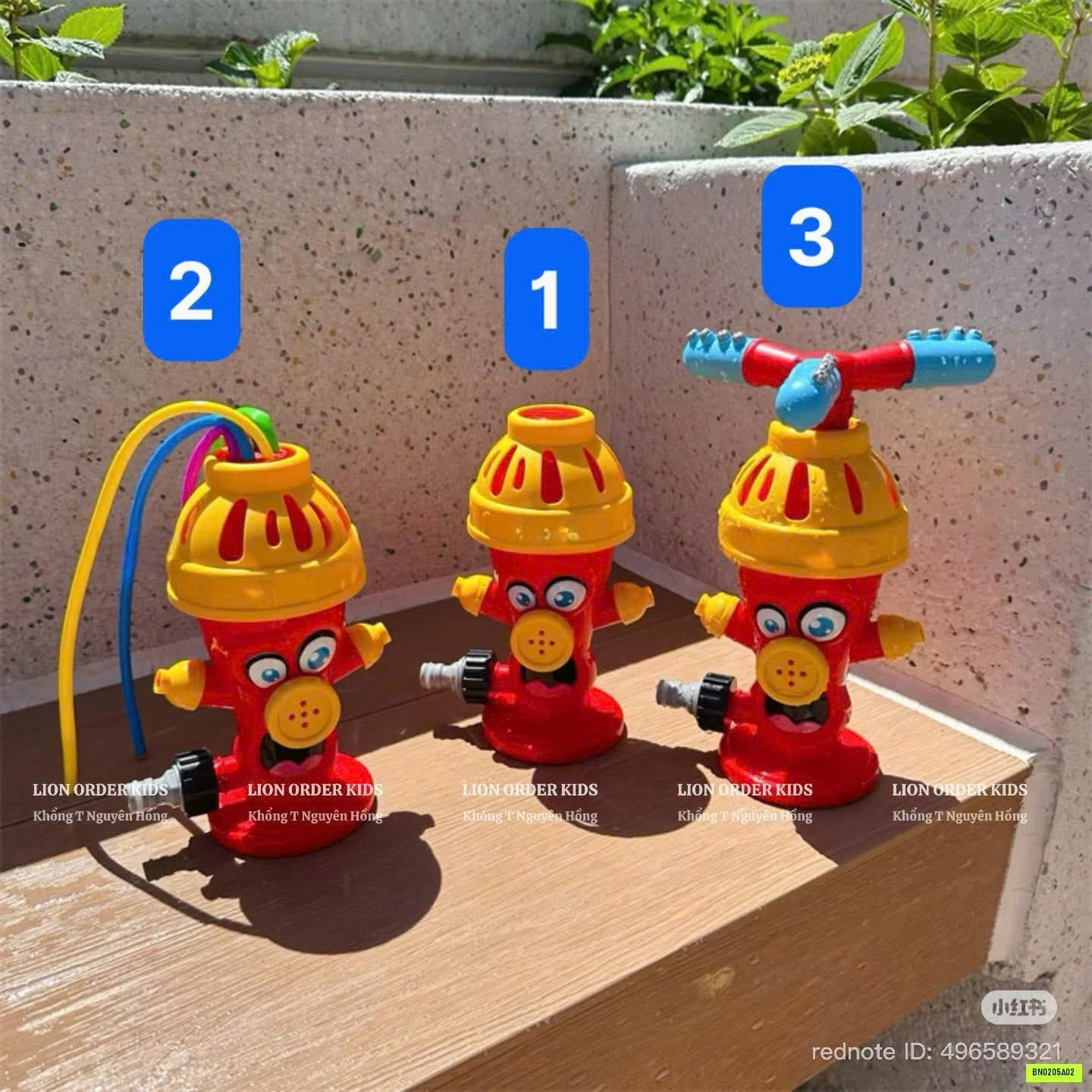 ĐỒ CHƠI VÒI PHUN NƯỚC NGOÀI TRỜI