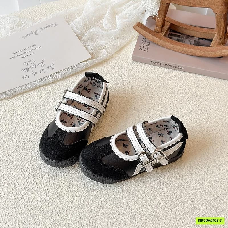 GIÀY BÚP BÊ QUAI NGANG PHỐI MÀU