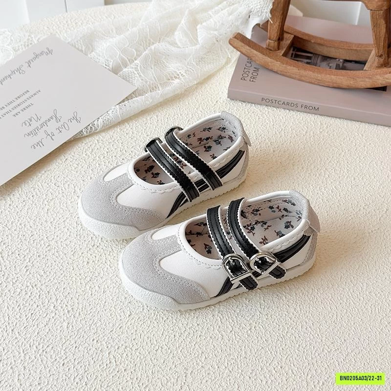 GIÀY BÚP BÊ QUAI NGANG PHỐI MÀU