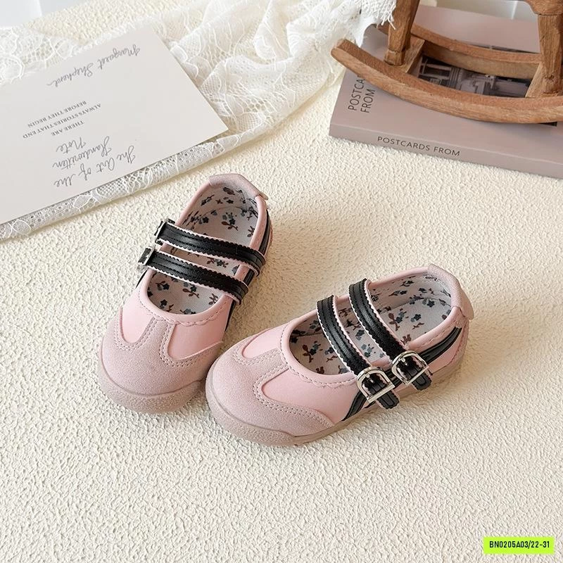 GIÀY BÚP BÊ QUAI NGANG PHỐI MÀU