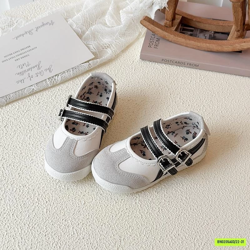 GIÀY BÚP BÊ QUAI NGANG PHỐI MÀU