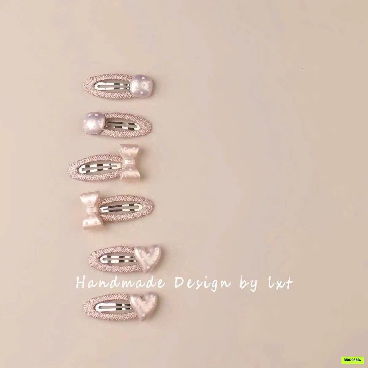 SÉT 12 KẸP TONE HỒNG XINH XẮN