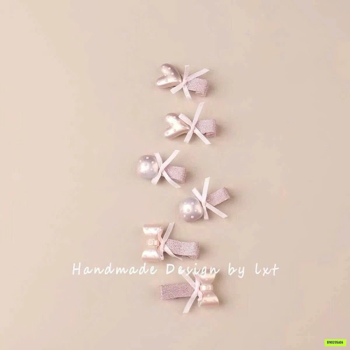 SÉT 12 KẸP TONE HỒNG XINH XẮN