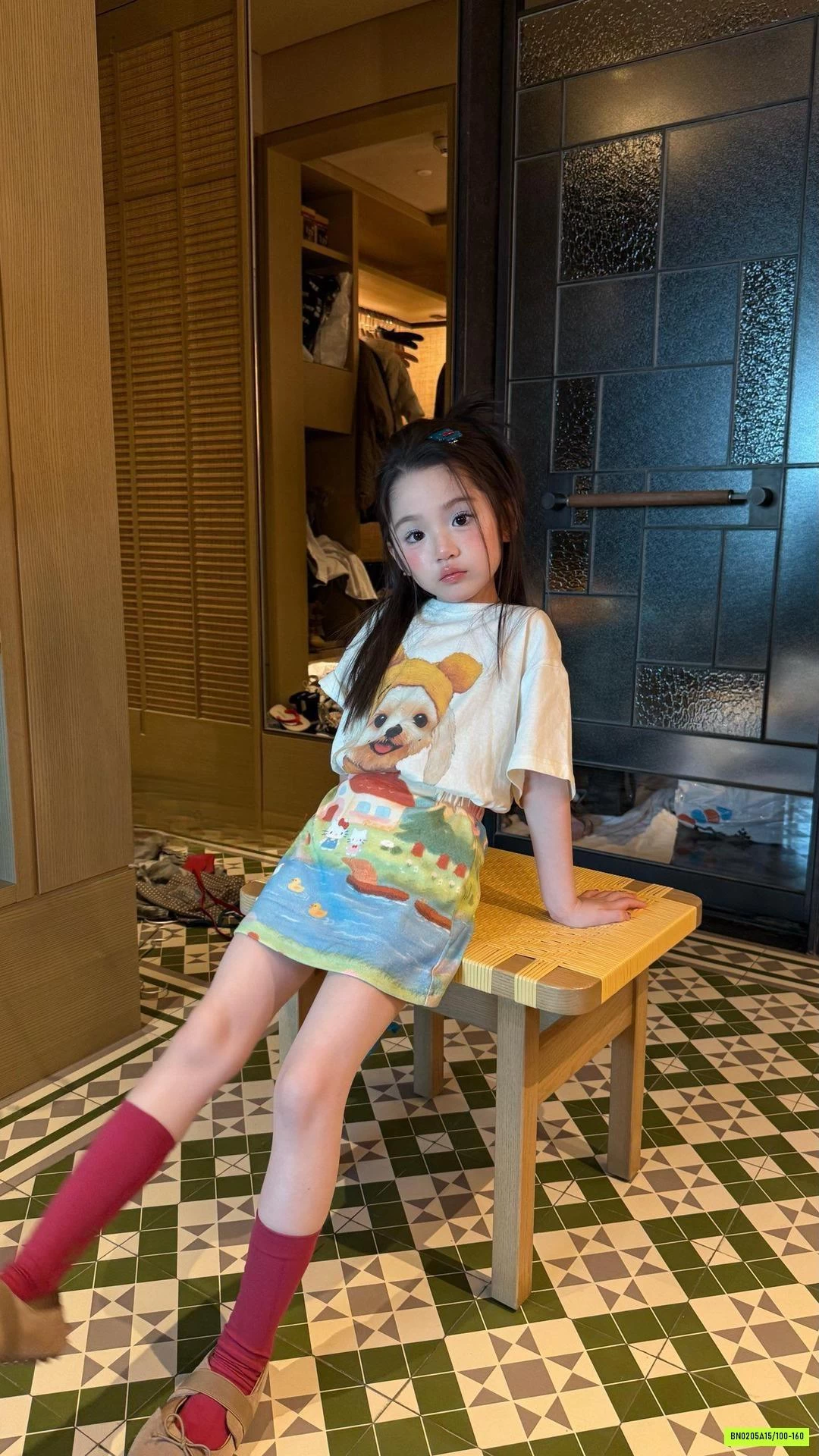 SÉT VÁY SẮC MÀU 2 CHI TIẾT