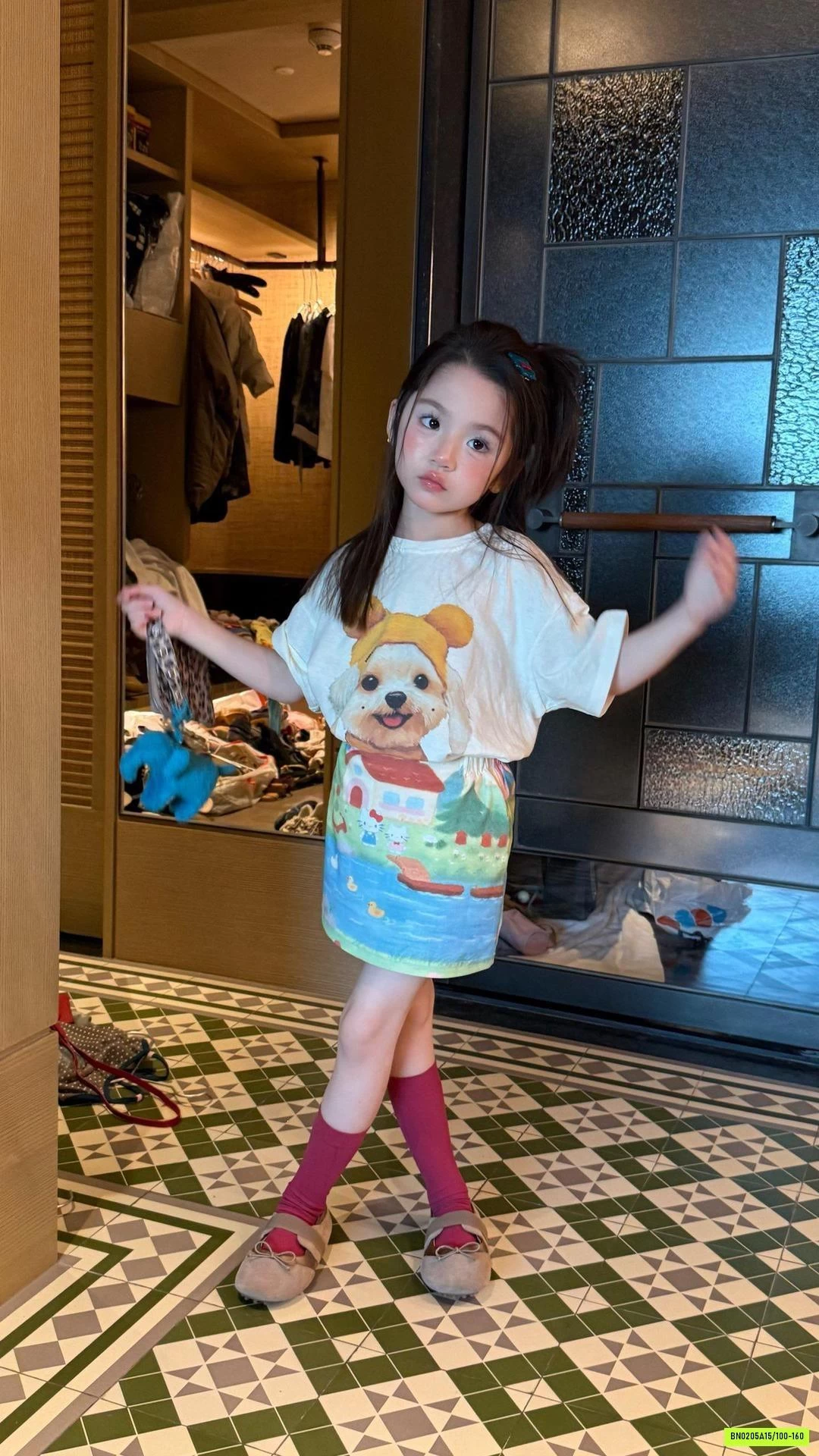 SÉT VÁY SẮC MÀU 2 CHI TIẾT