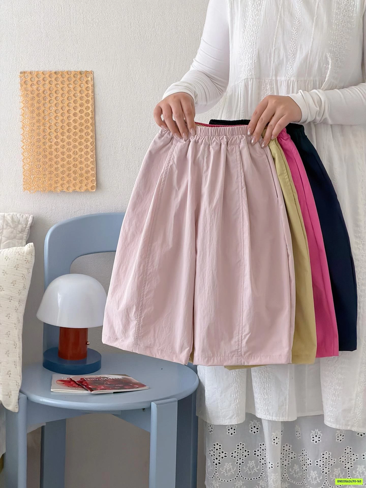 QUẦN GIÓ ỐNG RỘNG